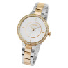 Montre Femme Raptor bracelet acier inoxydable argenté sertissage de strass