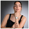 Montre Femme Raptor bracelet acier inoxydable argenté sertissage de strass