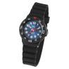 Montre Q&Q bracelet silicone noir Enfant