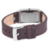 Montre Femme Just Watch bracelet cuir véritable cadran brun