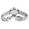 Montre bracelet acier inoxydable argenté Femme Just Watch cadran bleu