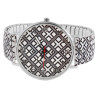 Montre Femme Donna Kelly bracelet acier inoxydable noir cadran noir