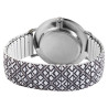 Montre Femme Donna Kelly bracelet acier inoxydable noir cadran noir