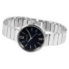Montre Femme Excellanc bracelet métal argenté cadran bleu 32 mm