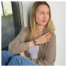 Montre Femme Raptor bracelet acier inoxydable doré shienne
