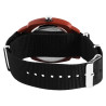 Montre Aerostar bracelet tissu noir Homme cadran noir