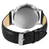 Montre Homme Excellanc bracelet cuir synthétique noir