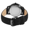 Montre bracelet cuir véritable noir sunny Femme Raptor