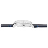 Montre Homme Raptor bracelet cuir véritable bleu accom