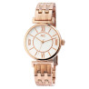 Montre bracelet acier inoxydable Femme MC cadran blanc