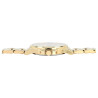 Montre bracelet acier inoxydable doré Homme Q&Q cadran doré
