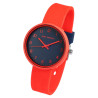 Montre Femme Just Watch bracelet silicone rouge jola