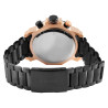 Montre Homme Raptor bracelet acier inoxydable noir alan