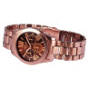 Montre Homme Excellanc bracelet métal brun cadran brun