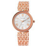 Montre Femme bracelet métal Excellanc cadran argenté 38 mm