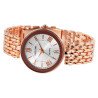 Montre Femme bracelet métal Excellanc cadran argenté 38 mm