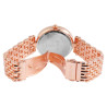 Montre Femme bracelet métal Excellanc cadran argenté 38 mm