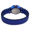 Montre bracelet métal bleu bracelet extensible Femme Excellanc