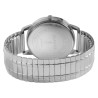 Montre Clasixx bracelet acier inoxydable argenté bracelet extensible Homme