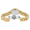 Montre Femme Just Watch dorée boîtier serti cadran argenté chiffres arabes