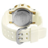 Montre Xinjia Mixte bracelet silicone blanc 43 mm