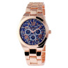 Montre bracelet métal Femme Excellanc cadran bleu 38 mm