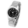 Montre Femme Clasixx bracelet acier inoxydable argenté bracelet extensible 28 mm