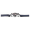 Montre Q&Q bracelet silicone bleu Femme cadran bleu