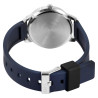 Montre Q&Q bracelet silicone bleu Femme cadran bleu