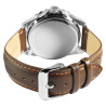 Montre Homme Just Watch bracelet cuir véritable brun elwin