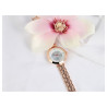 Montre Femme Excellanc bracelet métal cadran blanc 35 mm