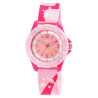Montre Enfant bracelet silicone rose motif espace Q&Q