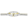 Montre Homme bracelet acier inoxydable argenté bracelet extensible 36 mm Classique