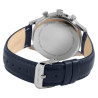 Montre Homme Just Watch bracelet cuir véritable bleu cadran bleu 42 mm