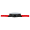 Montre Homme Just Watch bracelet silicone rouge aaron