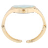 Montre bracelet métal doré montre jonc 36 mm Excellanc Femme