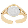 Montre bracelet métal doré montre jonc 36 mm Excellanc Femme