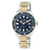 Montre Just Watch bracelet acier inoxydable Homme cadran bleu
