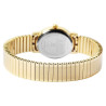 Montre Femme bracelet acier inoxydable doré bracelet extensible Just Watch