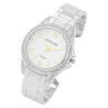 Montre Femme bracelet métal argenté Excellanc