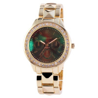 Montre bracelet métal doré...