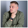 Montre bracelet acier inoxydable noir jakob Just Watch Homme