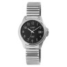 Montre Homme Just Watch bracelet acier inoxydable argenté dateur