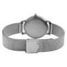 Montre Femme bracelet acier inoxydable argenté Just Watch cadran gris