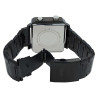 Montre Homme Raptor bracelet acier inoxydable noir fabius