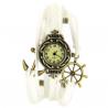 Belle montre maritime bijou blanc