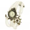 Belle montre maritime bijou blanc