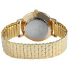 Montre Femme Excellanc bracelet acier inoxydable doré bracelet extensible 41 mm