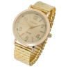 Montre Femme Excellanc bracelet acier inoxydable doré bracelet extensible 41 mm