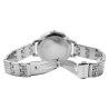 Montre bracelet métal argenté Akzent Femme cadran argenté